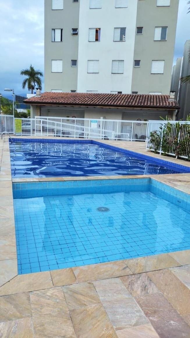 Apartamento Com Piscina Churrasqueira Em Ubatuba Lejlighed Eksteriør billede